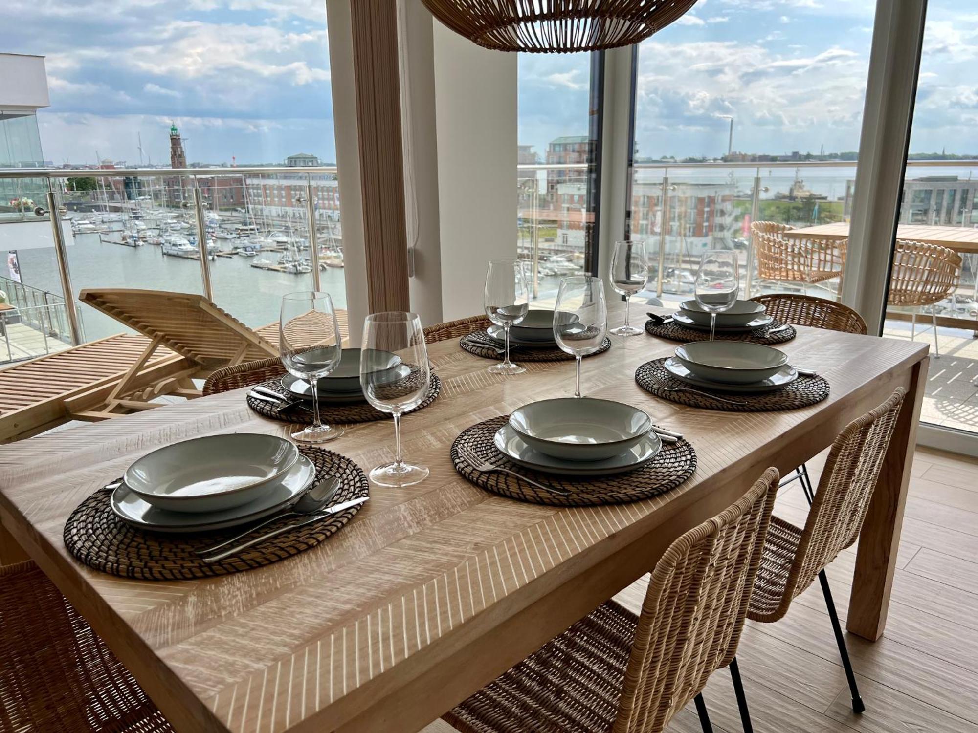 Ferienwohnung Coast House Seaside Loft Bremerhaven Exterior foto